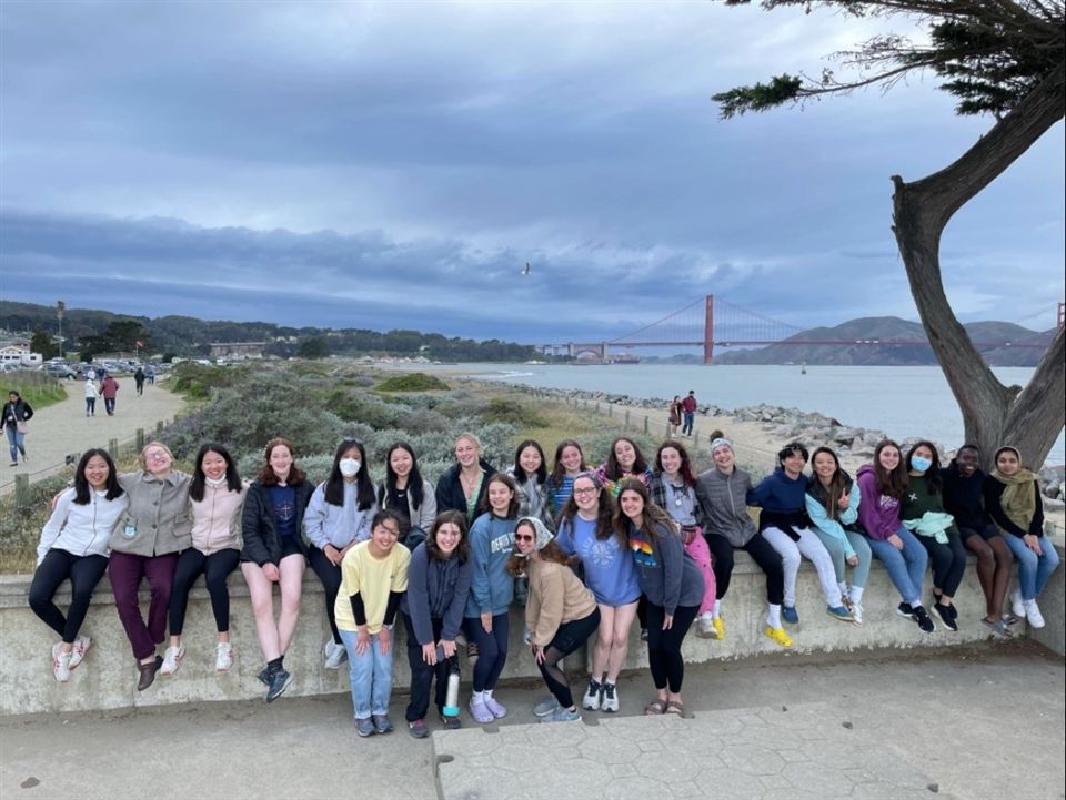 The California Crew for the Emma Willard School Spring Break AWAY trip